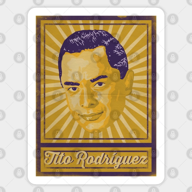 Tito Rodríguez Poster Sticker by TropicalHuman